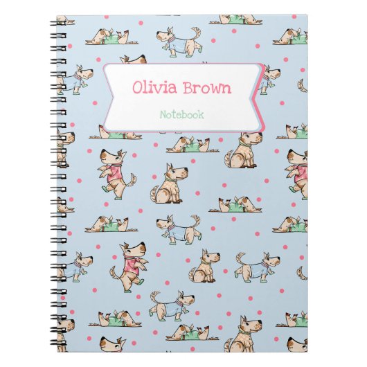 Dat Notitieboek met een naam dat is voorzien van e (Voorkant)