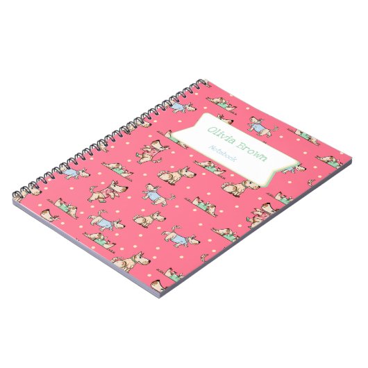 Dat Notitieboek met een naam dat is voorzien van e (Linkerzijde)