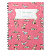 Dat Notitieboek met een naam dat is voorzien van e (Voorkant)