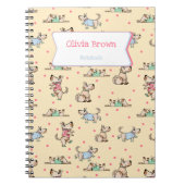 Dat Notitieboek met een naam dat is voorzien van e (Voorkant)