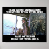 DAT OUDE VIETNAM VET POSTER (Voorkant)