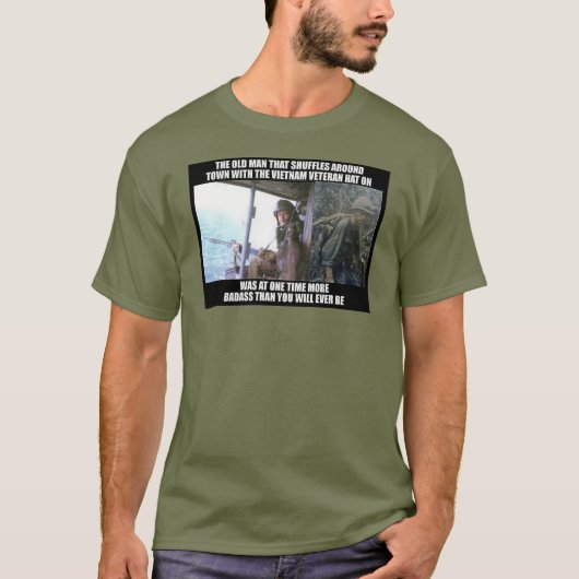 DAT OUDE VIETNAM VET T-SHIRT (Voorkant)