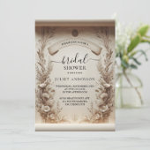 Dat Papyrus Vellum overlay Vrijgezellenfeest Kaart (Staand voorkant)