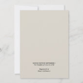 Dat Papyrus Vellum overlay Vrijgezellenfeest Kaart (Achterkant)