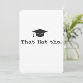 Dat Pet Tho Funny Family Friends Afstuderen Feestdagenkaart (Staand voorkant)