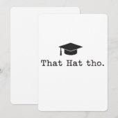 Dat Pet Tho Funny Family Friends Afstuderen Feestdagenkaart (Voorkant / Achterkant)