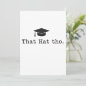 Dat Pet Tho Funny Family Friends Afstuderen Feestdagenkaart (Staand voorkant)