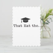 Dat Pet Tho Funny Family Friends Afstuderen Feestdagenkaart (Staand voorkant)