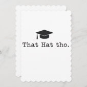 Dat Pet Tho Funny Family Friends Afstuderen Feestdagenkaart (Voorkant / Achterkant)