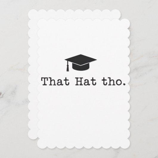 Dat Pet Tho Funny Family Friends Afstuderen Feestdagenkaart (Voorkant / Achterkant)