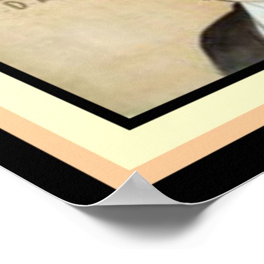 Dat Ragtime Suffragette-Ziegfeld Follies Poster (Hoek)