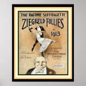 Dat Ragtime Suffragette-Ziegfeld Follies Poster (Voorkant)