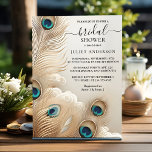 Dat rustieke Aziatische Sky Cloud Peacock Vrijgeze Kaart<br><div class="desc">Beginnen op een reis van liefde met een Aziatische flair! The That Rustic Asian Sky, Cloud & Peacock Bridal Shower Invitation zet het podium voor een unieke viering. Stel je een kalmerende hemel voor, badend in zachte wolken, geaccentueerd door de majestueuze schoonheid van de pauw. Dit ontwerp belooft een dag...</div>