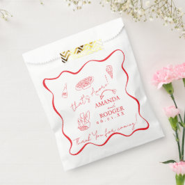 Dat’s Amore Italiaanse Doodles Bruiloft  Bedankzakje