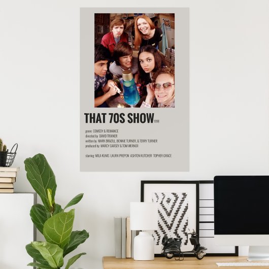 dat show van de 70s poster (Thuiskantoor)