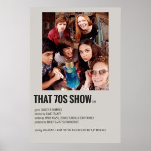 dat show van de 70s poster