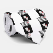 Dat spoelgeluid is 401K op het toilet Stropdas (Opgerold)