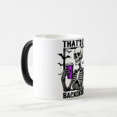 Dat staat op Backorder Halloween Pharmacy Tech Magische Mok (Voorkant links)