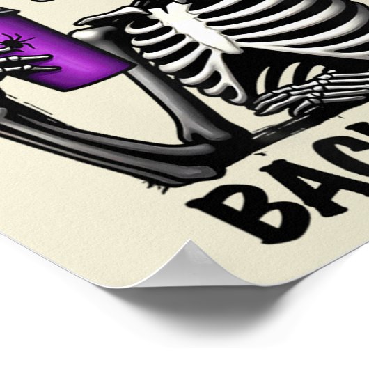 Dat staat op Backorder Halloween Pharmacy Tech Poster (Hoek)