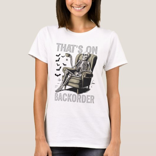 Dat staat op het skelet van de Farmacie. Dat staat T-shirt (Voorkant)