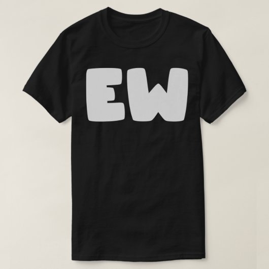 Dat staat voor EW Premium T-shirt (Design voorkant)