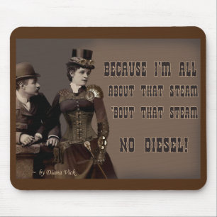 Dat Steam Mousepad Muismat