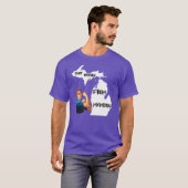 Dat Vrouwtje Uit Michigan T-shirt (Voorkant volledig)