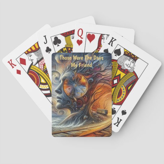 Dat waren de dagen van mijn vriend pokerkaarten (Achterkant)