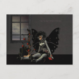 Dat was de avond voor Kerstmis Feestdagenkaart