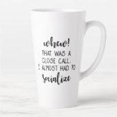 Dat was een naaste oproep die bijna moest socialis latte mok (Rechts)