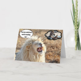 Dat was een rare droom kaart