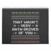 Dat was niet erg data gedreven van je kerstboom kalender (Hoes)