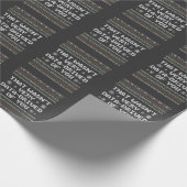 Dat was niet erg data-gedreven van je Nerd Christm Cadeaupapier (Hoek)