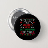 Dat was niet erg gegevensgestuurd van jullie kerst ronde button 5,7 cm (Voorkant /achterkant)