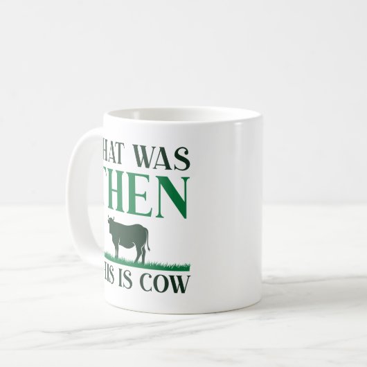 Dat was toen dit Koe is Koffiemok (Voorkant links)