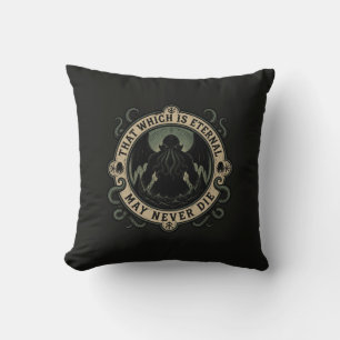 Dat Wat Eeuwig Is Mag Nooit Sterven Vintage Cthulh Kussen