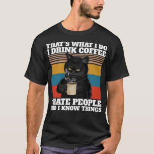 Dat wat ik doe Drink de verzorgingskunst T-shirt