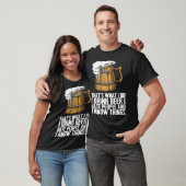 Dat wat ik doe Ik Drink Bier Ik haat mensen T-shirt (Unisex)