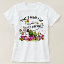 Dat wat ik doe ik tuin spelen met honden en vergee