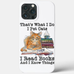 Dat wat ik doe is katten maken die ik lees boeken  Case-Mate iPhone case
