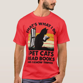 Dat wat ik doe is katten maken die ik lees boeken  t-shirt