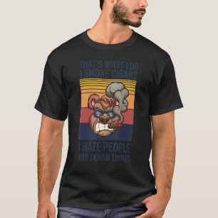 Dat wat ik doe met rokerriemen en weet dingen 1 t-shirt