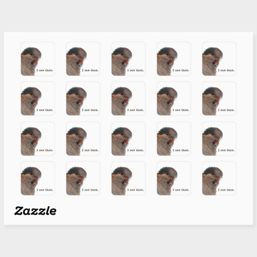 Dat zag ik. Sticker (Vel)