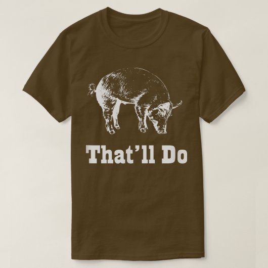 Dat zal Funny Graphic doen T-shirt (Design voorkant)