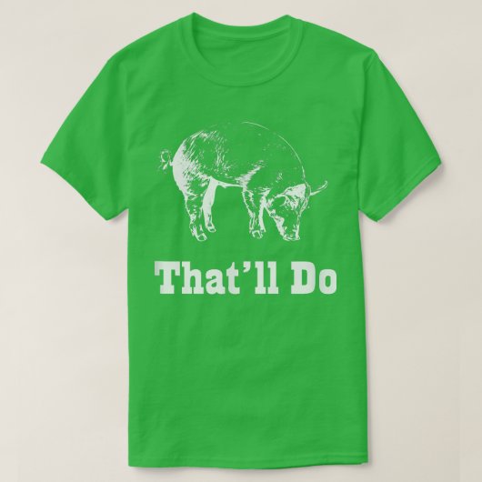 Dat zal Funny Graphic doen T-shirt (Design voorkant)