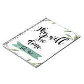 Dat zal gebeuren notitieboek (Linkerzijde)