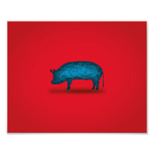 Dat zal Pig... Foto Afdruk