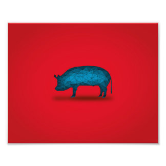 Dat zal Pig... Foto Afdruk