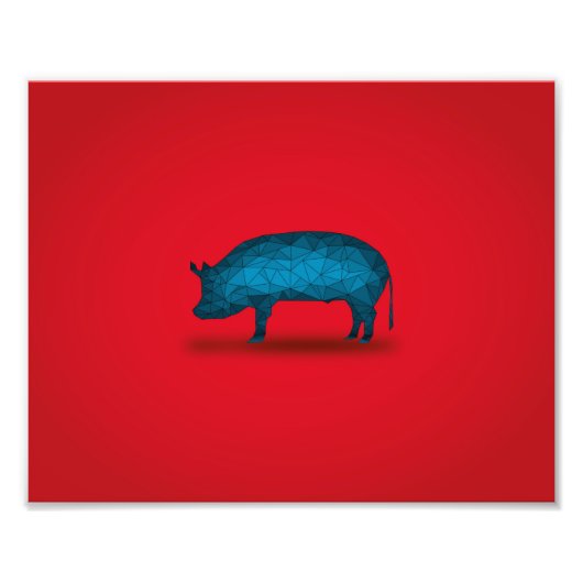 Dat zal Pig... Foto Afdruk (Voorkant)