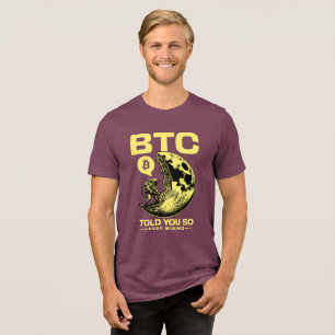"Dat zei ik toch" Bitcoin OG Ultieme HODLer Flex Tri-Blend Shirt